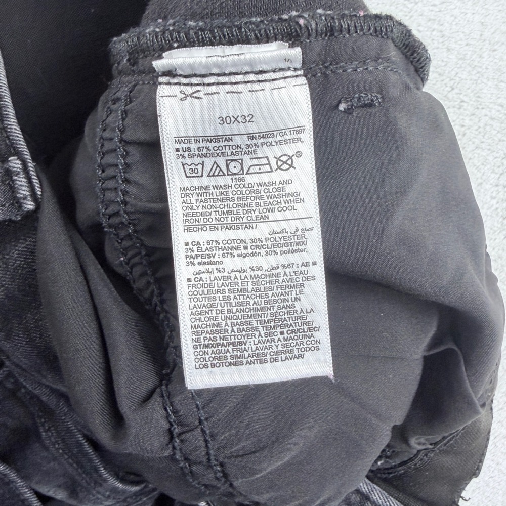 Old Navy Jeans Slim 360 Stretch Black 30x32 - Picture 4 of 9